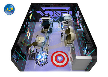 Van het het Themapark 9D VR van de Small Business de Virtuele Werkelijkheid van de de Simulatorarcade Zaal Game Center