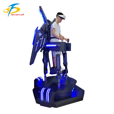VR Flight Simulator ️ meeslepende 9D VR vliegervaring met up-down trillingen, interactieve bedieningselementen en LED-effecten