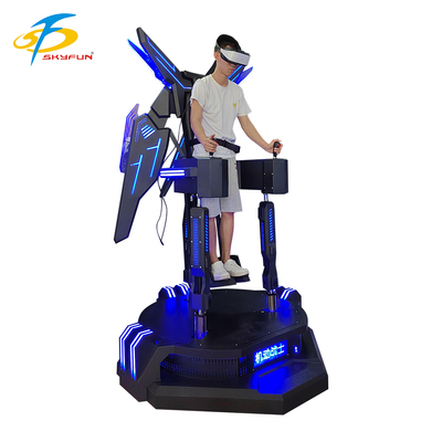 VR Flight Simulator ️ meeslepende 9D VR vliegervaring met up-down trillingen, interactieve bedieningselementen en LED-effecten