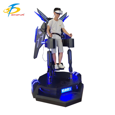VR Flight Simulator ️ meeslepende 9D VR vliegervaring met up-down trillingen, interactieve bedieningselementen en LED-effecten