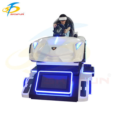 Super Racing VR Autosimulator Machine – Meeslepende 4-assige bewegingsrijervaring met 32 inch scherm, Logitech-bediening en multiplayer-ondersteuning