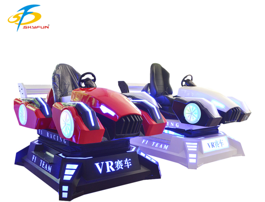 Super Racing VR Car Simulator 9D Motion Driving Experience met 360° Rotatie, 22-inch Touch Console, Logitech stuurwiel & Deepoon VR bril