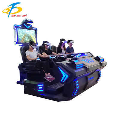9D VR 4-Zits Bioscoop – Meerdere Personen Immersieve VR Theater met 100+ Films & 15 Interactieve Spellen, Deepoon VR Bril