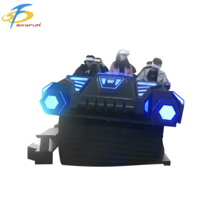 9D VR 6 zitplaatsen Cinema Chair ️ Multi-Person VR Simulator met meer dan 100 films, 15 interactieve games, Deepoon VR-brillen
