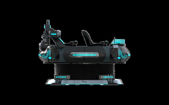 Gepersonaliseerde FUN UFO 5 Seat VR Cinema Simulator∙ Multiplayer 9D VR Motion Ride met DPVR-bril, 32-inch monitor, betrouwbare Sempre Wire Loop & Large Motion System ∙ SKYFUN