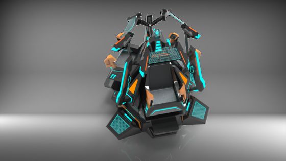 Fun Star Tower 3-zits VR Cinema Simulator | Exclusief 9-DOF Bewegingsontwerp, 360° Display, Multi-Speciale Effecten, DPVR Bril & 3-Speler Immersieve Rit – SKYFUN Fabrikant