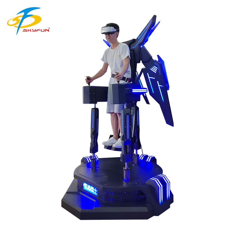 VR Flight Simulator ️ meeslepende 9D VR vliegervaring met up-down trillingen, interactieve bedieningselementen en LED-effecten