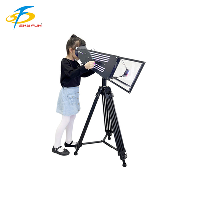 VR Crossing Bin 1 Stoel VR Cinema SF-A07 | Draagbare Hoogwaardige Koffer, Langdurige Batterij, All-in-One VR Headset, Camera-Grade Stabiliteit, 11 Spellen – SKYFUN Fabrikant