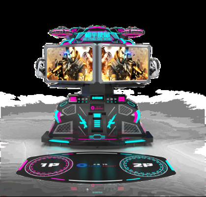 VR Peace Mission Dubbele Stage Interactief Platform | Gekoppelde VR-gevechten, 100+ Spellen, Hoge Resolutie VR-headset, Surround Sound, 42-inch Monitor – SKYFUN Fabrikant