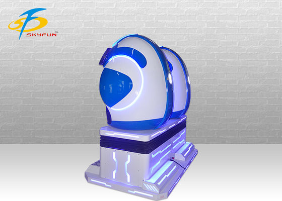 2 zetels9d VR Simulator Elektronische het Spelspelen van Immersive van het 42 Duimtouche screen Blauwe volledig