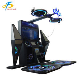 Sla het Spel9d VR Simulator van de Sabelarcade met de Vertoning van het 2 Spelertouche screen